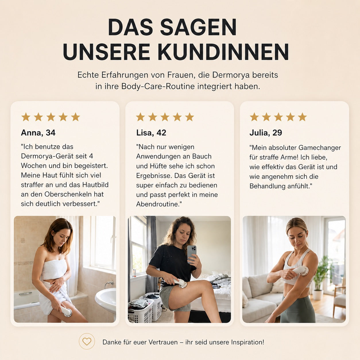 Dermorya™ EMS Ultraschall-Körperformer
