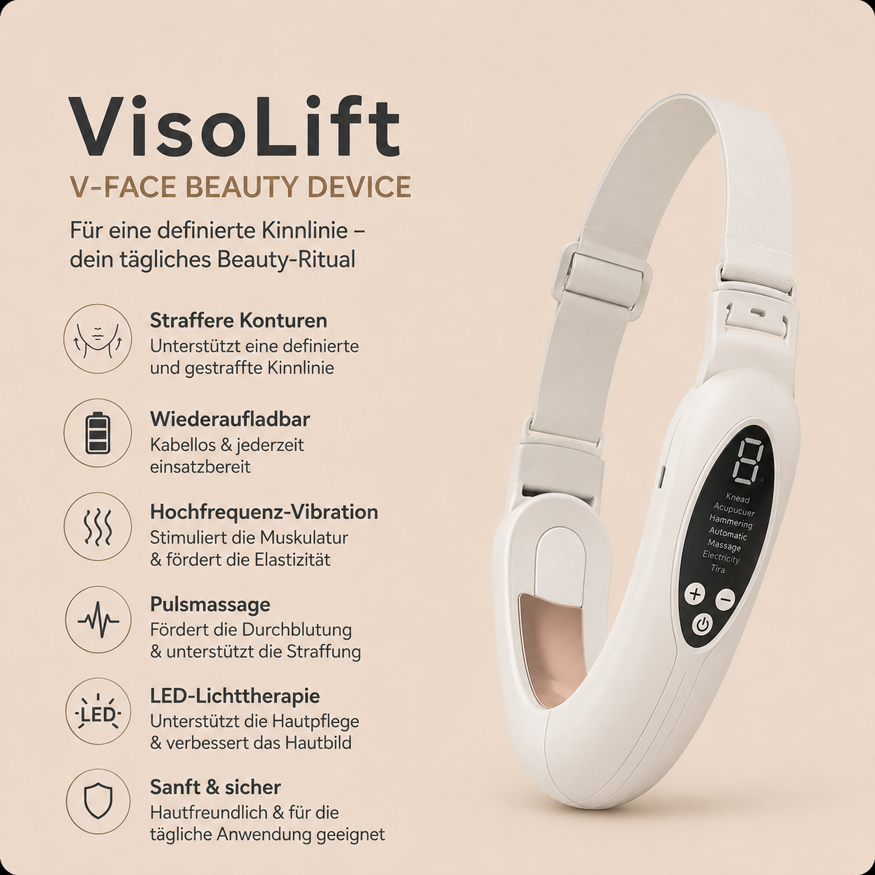 VisoLift™ – Für eine definierte & straffere Kinnlinie