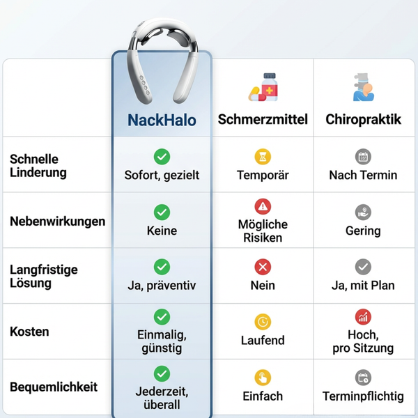 Sanfter Nacken-Massager Portabel Wohlfühlhilfe für Alltag