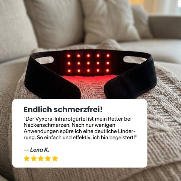 Rotlicht Therapie Gürtel